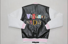 Load image into Gallery viewer, Vintage Nude Varsity Jacket (UNISEX)
